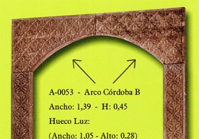 Arco modelo  Córdoba B.